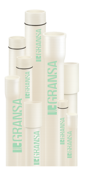 GRANSA UPVC column pipe 3m 10ft